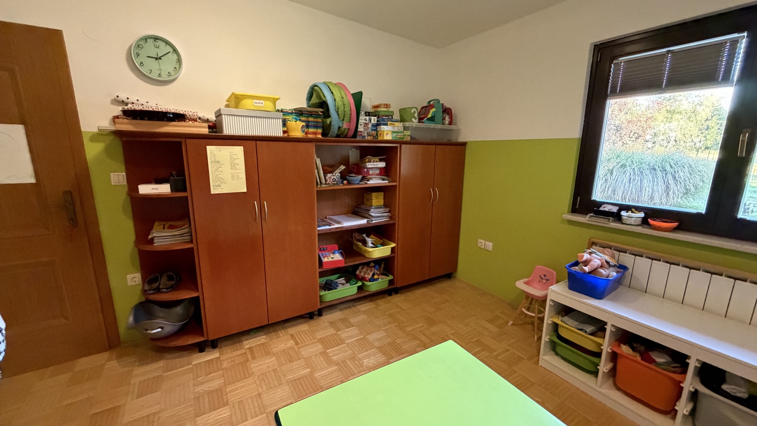 Igralni kotiček v BIBA BUBA BAJA
