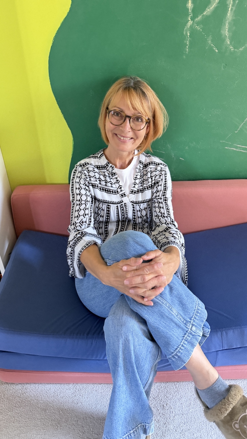 Veronika Bevc v prostoru BIBA BUBA BAJA